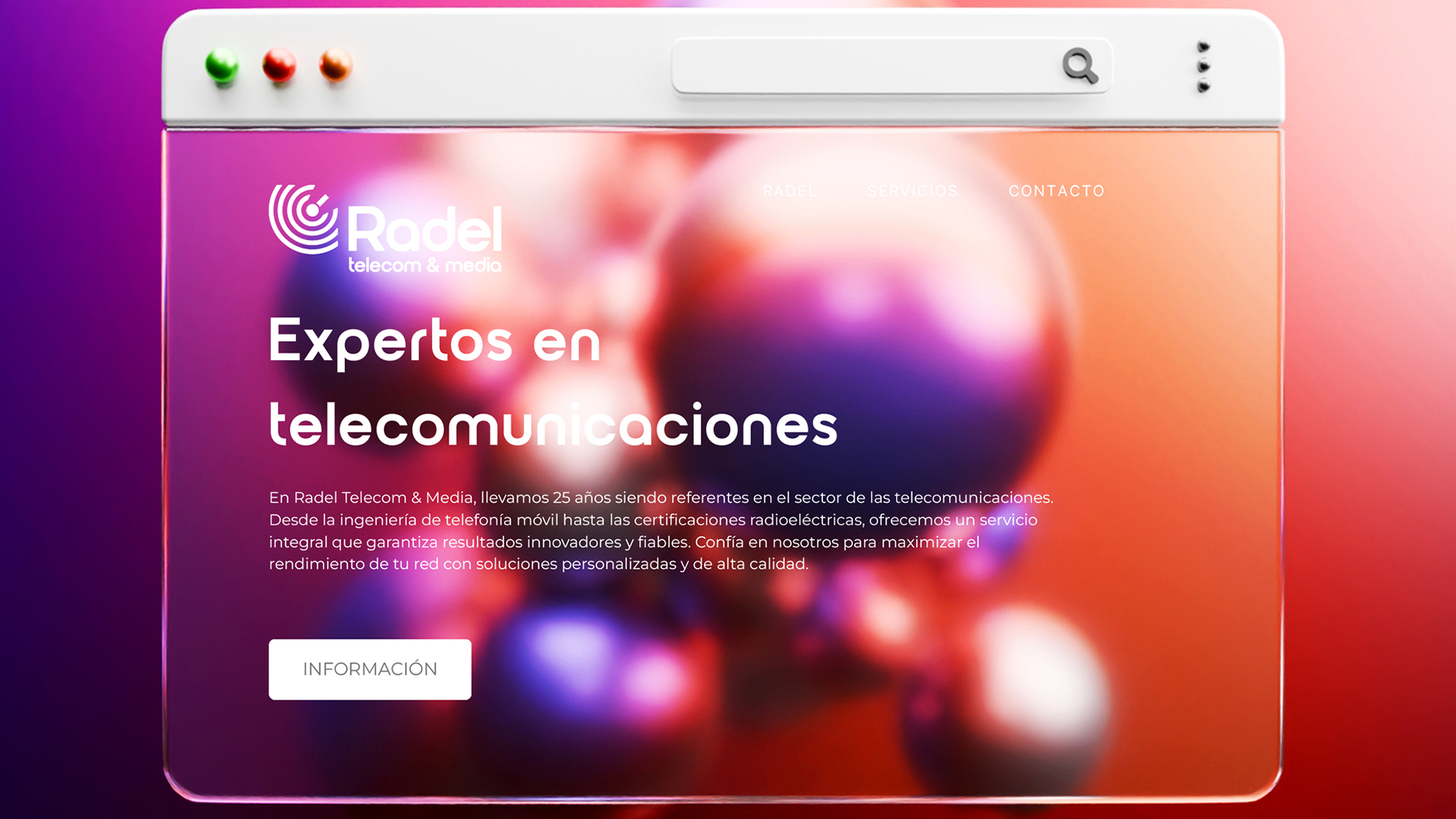 Radel Telecom — proyecto de Max Loarces
