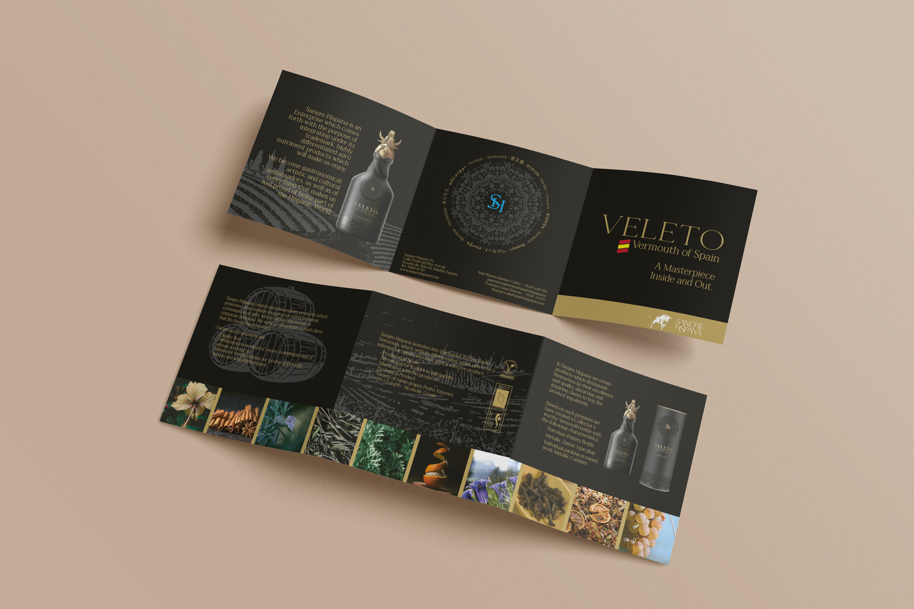 Folleto corporativo Veleto Max Loarces