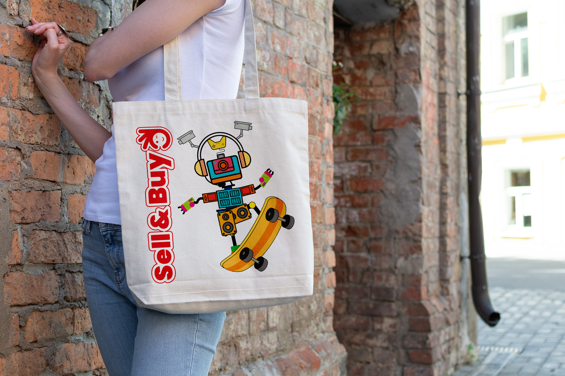 Sell&Buy bolsa de tela merchandising Max Loarces