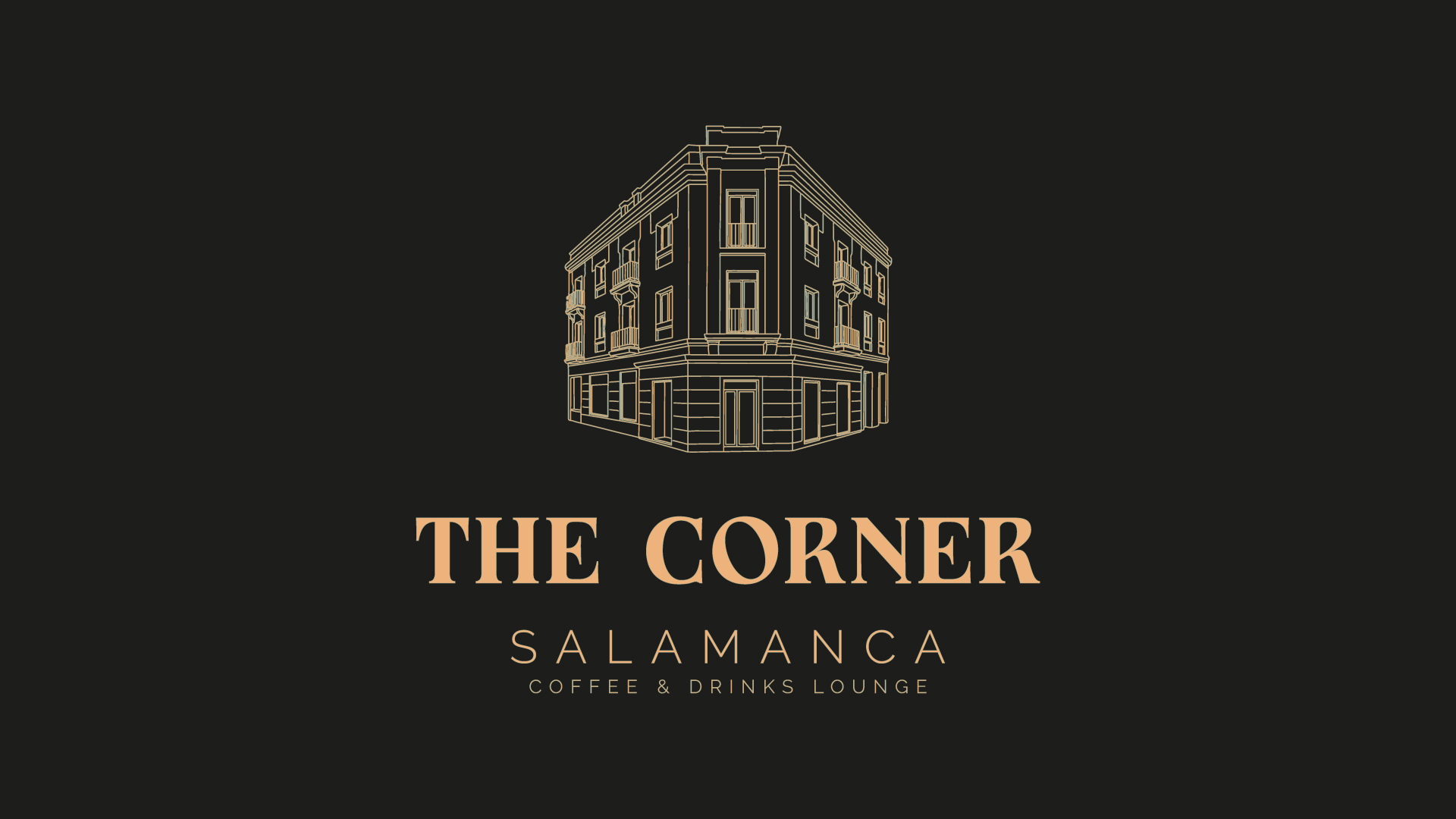 The Corner Salamanca fachada branding Max Loarces Madrid